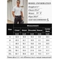 thumbnail image 5 of COOFANDY Mens Short Sleeve Button Down Shirt Casual Shirt for Summer Untucked Dress Shirt, 5 of 5