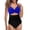 Dark Blue, variant on Sngxgn Women Swimsuit Tummy Control Bathing Suits Modest Full Coverage Swimwear(Grey,M)