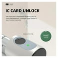 Adjustable Euro Cylinder Smart Lock Tuya BLE Finrprint IC Card Keys