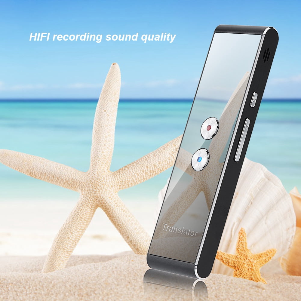 T8 Mini Pocket Voice Translator Two-Way Real Time w/ 40 Languages 2.4G Traductor 