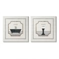 thumbnail image 5 of Stupell Industries Soak and Wash Chic Bathroom Signs Designed by Jennifer Pugh, 5 of 5