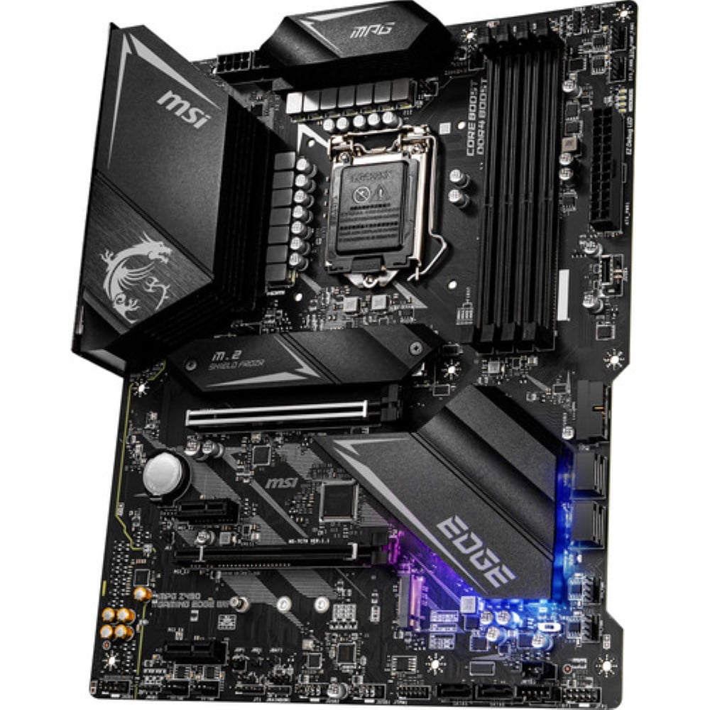 MSI MPG Z490 GAMING EDGE WIFI LGA 1200 Intel Z490 SATA 6Gb/s MSI MPG Z490 GAMING EDGE WIFI LGA 1200 Intel Z490 SATA 6Gb/s