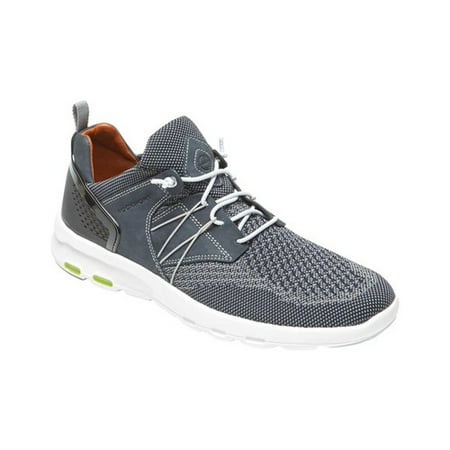 Men's Rockport Let's Walk Mesh Bungee Sneaker (Best Walking Tennis Shoes For Flat Feet)
