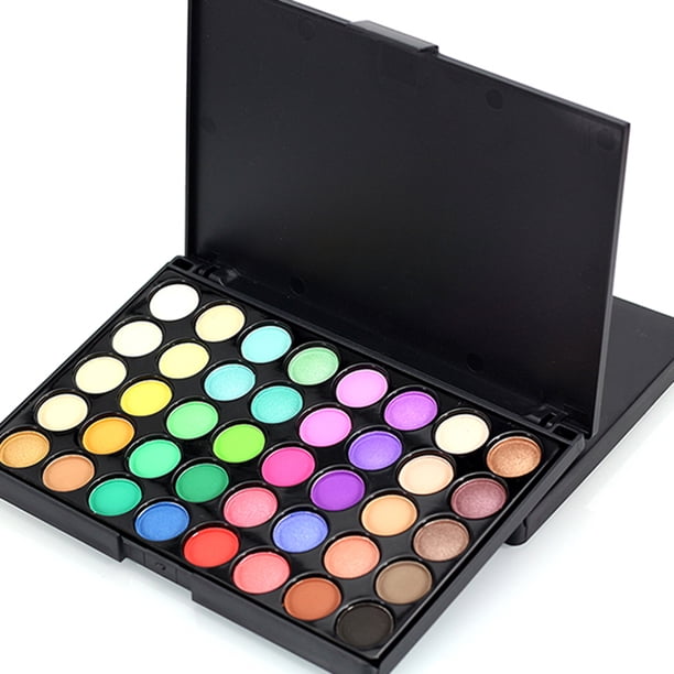 40 Colores Pro Eyeshadow Maquillaje Brillo Mate High Pigmented Cosmetic Eye Shadows W / Brush 2 Salvador Dali Paleta cosmética de sombras de ojos