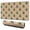 Brown Christmas Tree, variant on Long Mouse Pads for Desk,Brown Christmas Gingerbread Pattern Desk Mats on Top Of Desks, Desk Mouse Pad Extra Large with 3mm Non-Slip Base and Stitched Edge for Gaming,Office,Work,Home 31.5x11.8in