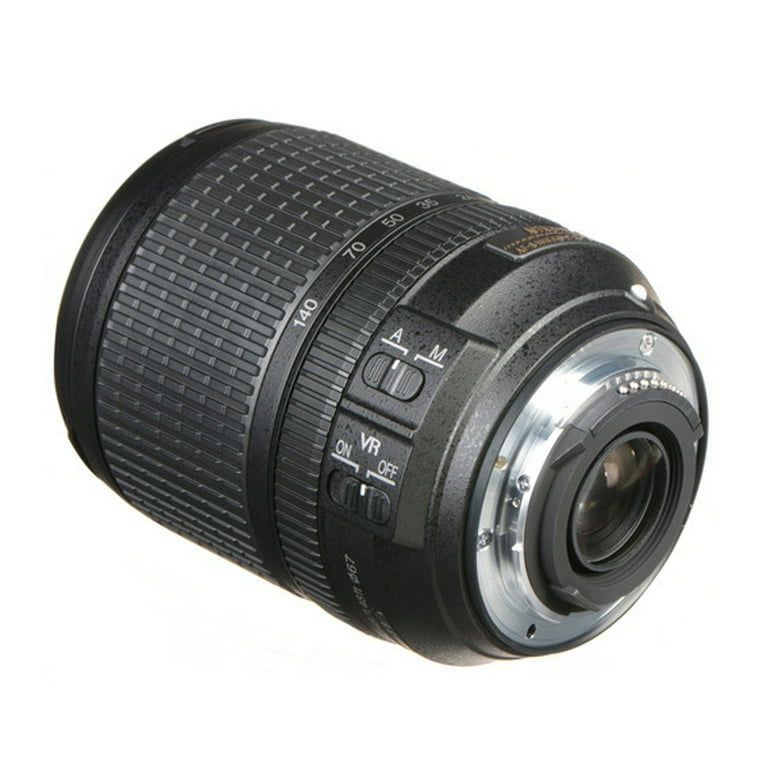 Nikon DSLR AF-S DX NIKKOR 18-140mm f/3.5-5.6G ED VR Lens