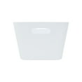 thumbnail image 4 of (12 pack) Mainstays Large Plastic Storage Bin, Arctic White, 4 of 7
