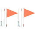 thumbnail image 1 of 2Pcs Professional Bicycles Flags Wear-resistant Safety Flags Advertising Cycling Flags, 1 of 8
