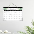 thumbnail image 6 of 2026-2027 Desk Calendar – 18-Month Large Desk/Wall Calendar (17" x 12") with Transparent Cover, Corner Protectors & Cutting Lines, for Home & Office Planning, Green, Desk Calendar, 6 of 7