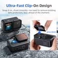 thumbnail image 5 of Lens Filters Set for GoPro Hero 13/12/11/10/9/11 Mini – ND8 ND16 ND32 ND64 UV CPL Waterproof Optical Glass Filters, Scratch Resistant, Snap-On Mount by aMagisn, 5 of 12