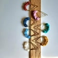 thumbnail image 4 of Macrame Minimalist Bookmark Charm, Handmade Book Accessory, Boho Gifts for Booklovers  Readers, Cute and Colorful Bookmarks / Stationery, 4 of 11