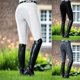 thumbnail image 3 of Women High Waist Elastic Equestrian Pants Horse Racing Skinny TrousersM, 3 of 5