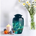 thumbnail image 4 of Owl Urn For Adult Ashes Mom - Cremation & Burial Urn For Human Remain - Memorial Urns For Mom - Funeral Urns For Adult Ash Male - Size 10 Inch 1pcs & Size 3 Inch 2pcs, 4 of 5