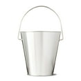 thumbnail image 5 of (6 pack) Silver Tin Pail with Handle, 4.6", by Way To Celebrate Party Favors, 5 of 6
