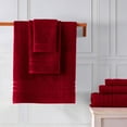 thumbnail image 4 of Hawmam Linen Burgundy Red Wash Cloths for Your Face - 4-Pack Hand & Cleaning Washcloths, 13' x 13', 600 GSM, 100% Turkish Cotton, Soft, Absorbent, Quickdry, Hotel Quality Luxury for Bathroom, Kitchen, 4 of 6