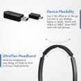 thumbnail image 5 of Leitner Lh475 - Auriculares Inalámbricos Para Ordenador Con Micrófono - Auriculares Zoom Y Teams - Auriculares Dect Usb Dongle Para Softphone, Ordenador, Portátil Y Tableta - Estilo De Uso Con Una O D, 5 of 5