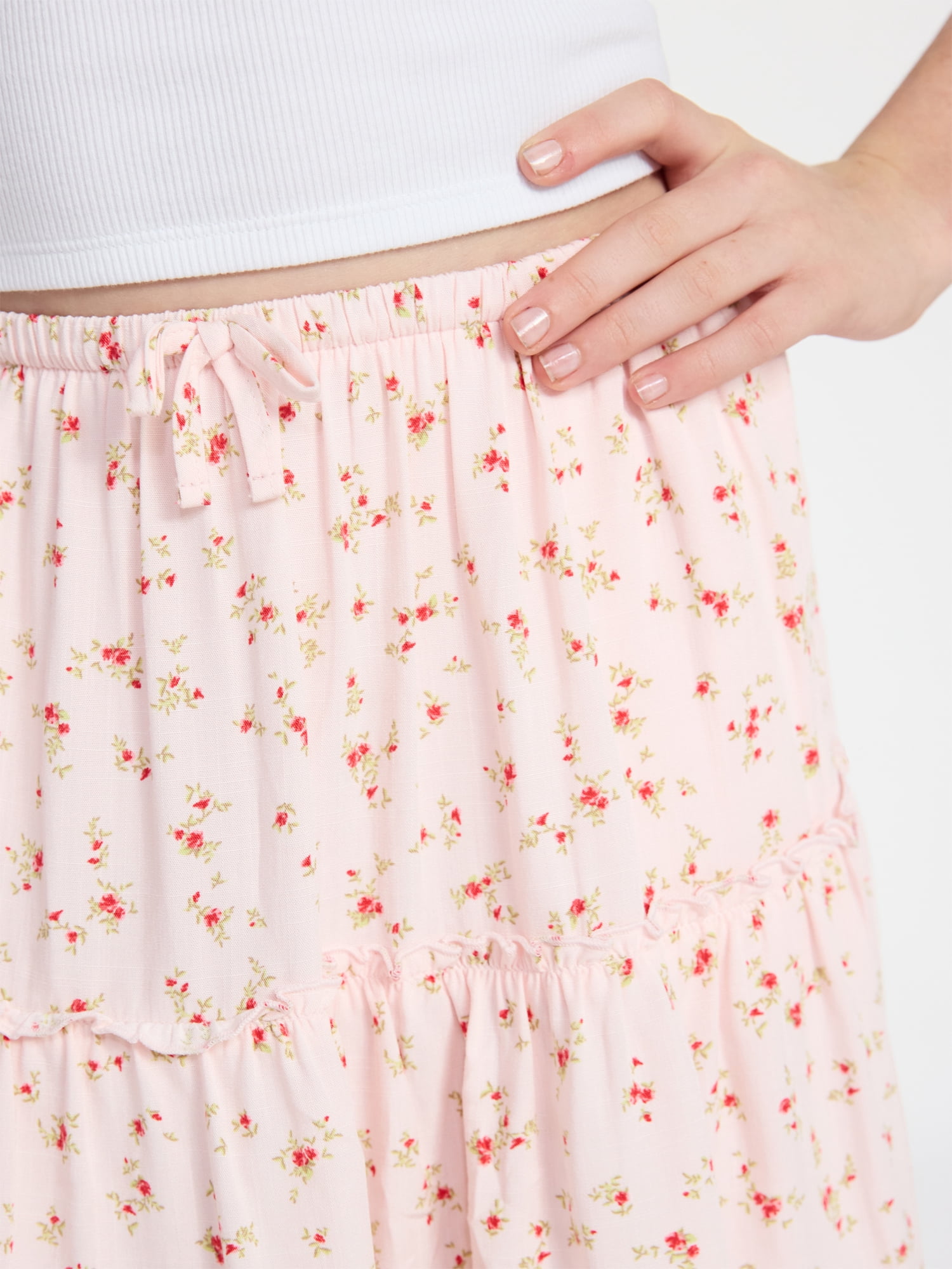 Weekend Academy Girls Tiered Skirt, Sizes 4-18