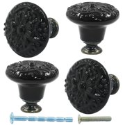 Green Ceramic knobs, Kitchen Cabinet Knobs, Retro Dresser Knobs, Drawer Knobs, Furniture Decorative Pulls(10Pcs)