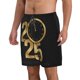 thumbnail image 2 of Balery 2025 Happy New Year Traje de Baño Estilo Hawaiano para Hombre, Shorts de Secado Rápido con Bolsillos-X-Large, 2 of 6