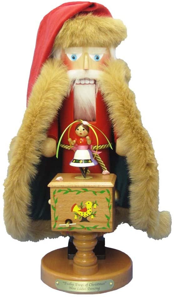 Kurt s. adler deluxe nutcracker ballet nutcracker prince christmas Kurt Adler 18-Inch 12 Days of Christmas Musical Nutcracker Part 6