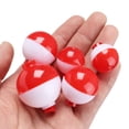 thumbnail image 4 of 20 Pcs Flotteurs de Pêche 25-50mm 5 Tailles Bouton Poussoir Bouée Ronde Ultrasonique Accessoires de Pêche, 4 of 8