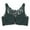 Dark Green, variant on Bras for Women,Front Buckle Lace Trim Seamless Yoga Bra for Movement Sleep and Comfortable Support,Sports Bras for Women,,34E