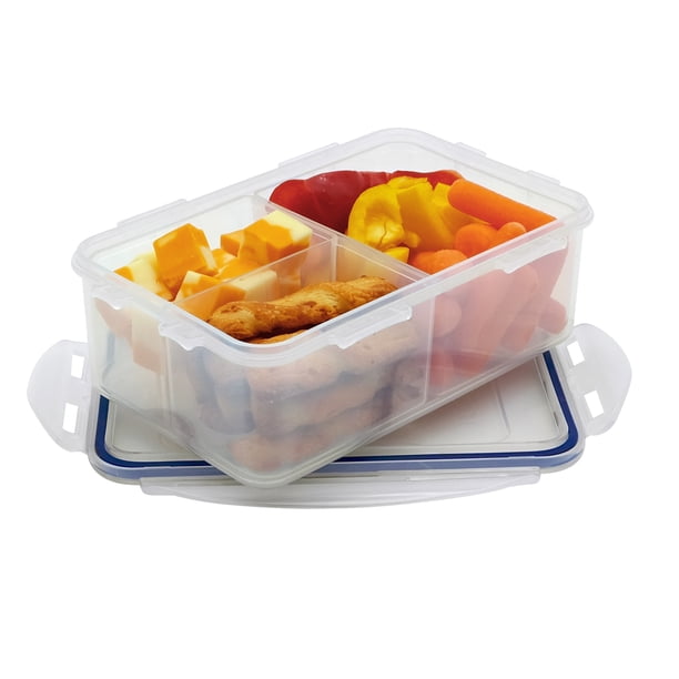Starfrit LocknLock Plastic Bento Lunch Container - Removable Divider ...