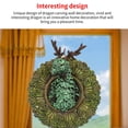 thumbnail image 3 of Simulación Decorativa Espejo Dragón Bosque Dragón Jardín Adornos Resina Artesanía Espejo Planta Dragón Utilizado Para Decorar Oficina Hogar Methold HA022093-00, 3 of 7