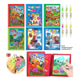 thumbnail image 1 of 6 Set Magic Agua Pintura Libro Garabatos Reutilizable Niños rojo/azul/verde, 1 of 5