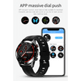 thumbnail image 5 of GOLEGO Dual Bluetooth 240mAh Battery Talk 1.28-inch Smart Watch, Support IOS and Android IP67 Waterproof Heart Rate Tracker Fitness Bracelet Blood Pressure Blood Oxygen, 5 of 12