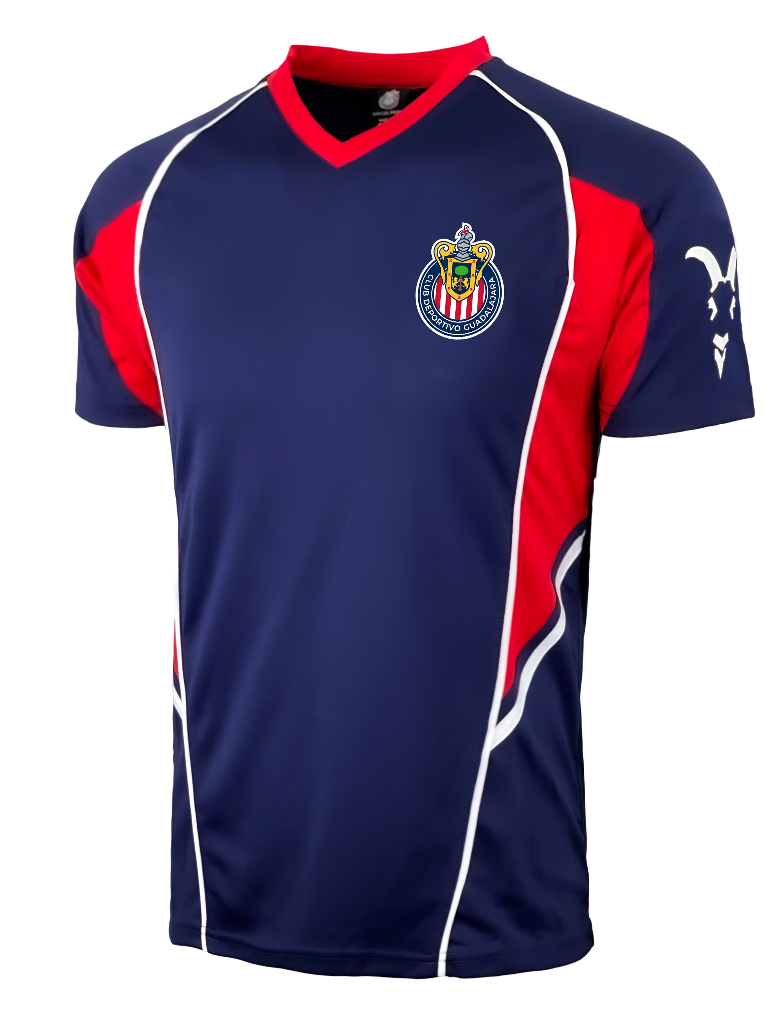 Licensed Chivas Del Guadalajara Tee Shirt Icon Sports Men's Chivas Training Jersey 