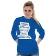 thumbnail image 3 of Autism Different Disability Awareness Long Sleeve TShirt Men Women Brisco Brands S, 3 of 6