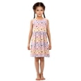 thumbnail image 6 of Girls Dress Halloween Themed Patterns Sleeveless Dress for Girls Hem A-Line Casual Sundress, 6 of 7