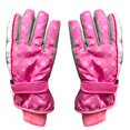 thumbnail image 1 of sweethay Navidad niños esquí nieve guantes impermeable invierno a prueba de viento antideslizante guantes cálidos para niños niñas Kits de decoración para fiestas rosa superficial sweethay HA046672-02, 1 of 8