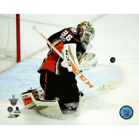 Gibson Photo - John Gibson 2016-17 Playoff Action Photo Print