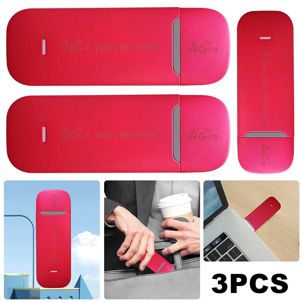 Likrtyny 4G Router Portable 4G Dongle 150Mbps Módem USB para ...