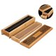 thumbnail image 1 of Double-Layer Wooden Incense Box High-end Incense Coffin Burner Incense Holder Burner Storage Box, 1 of 5