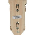 thumbnail image 4 of Ekena Millwork 4"W x 4"D x 7 1/2"H Devon Traditional Wood Corbel, Red Oak, 4 of 4