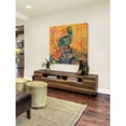 thumbnail image 6 of "Afrikarma Peacock" Painting Print on Wrapped Canvas, 6 of 7