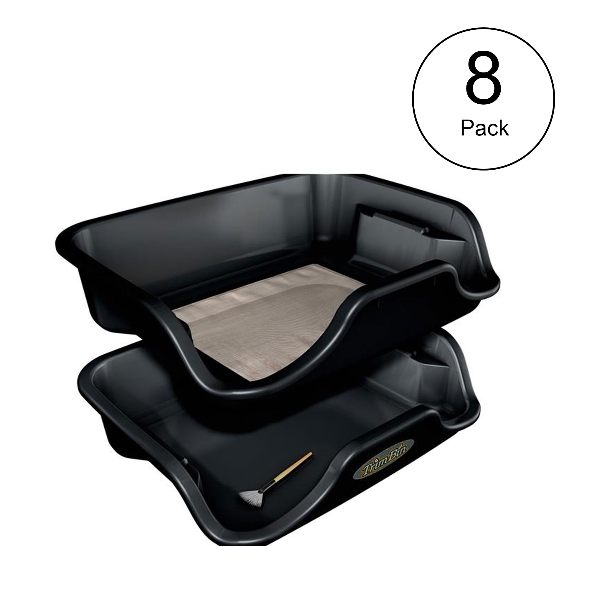 Harvest More Trim Bin Workstation Container w/Screen & Mirror Tray (8 Pack)