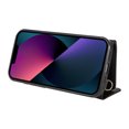 thumbnail image 5 of ELEHOLD Wallet Case for iPhone 13, PU Leather Flip Case with Crossbody & Wrist Strap,Full Protection Case with Card Slots & Kickstand,Black, 5 of 7