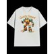thumbnail image 3 of Boys Halloween Pumpkin Robot Graphic T-Shirt, Black Cotton Casual Halloween Shirts With Cartoon Robot Pumpkin, Girls/Boys Fall Clothes, Round Neck Short Sleeve T-Shirt, 3 of 7