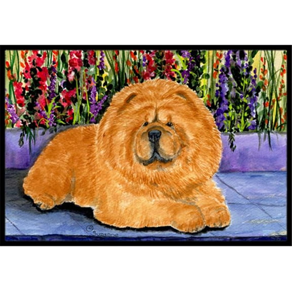 18 x 27 in. Chow Chow Indoor Outdoor Doormat