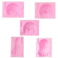 thumbnail image 1 of unids/set chica muñeca pelo en forma de arcilla molde mujeres peinado silicona Fondant moldes de pasta de goma herramienta de decoración de pasteles molde de arcilla polimérica de papel, 1 of 5