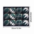 thumbnail image 2 of Herunwer Velvet Christmas Ornaments Balls, Flocked Christmas Tree Ball Hanging Ornaments Shatterproof Xmas Bulbs For Christmas Tree Decorations, 2 of 2
