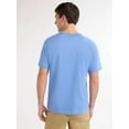 thumbnail image 4 of Free Assembly Men’s Everyday Cotton Tee with Short Sleeves, Sizes S-3XL, 4 of 5
