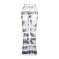 thumbnail image 3 of Babysbule Pants for Women Women's Fashion Casual Print Flare Stripe Camping Pants, 3 of 6