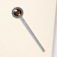 thumbnail image 4 of Christmas retro Vintage Silver Lace-Edged Bookmark: a Gift for Readers and Book Lovers, 4 of 5