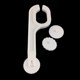 thumbnail image 3 of 3 Wheels Fondant Embosser Cutters Plastic Roller Wheel Cutter Roll Icing DIY Cutter Knife Fondant Cake Mold Baking Tools, 3 of 4