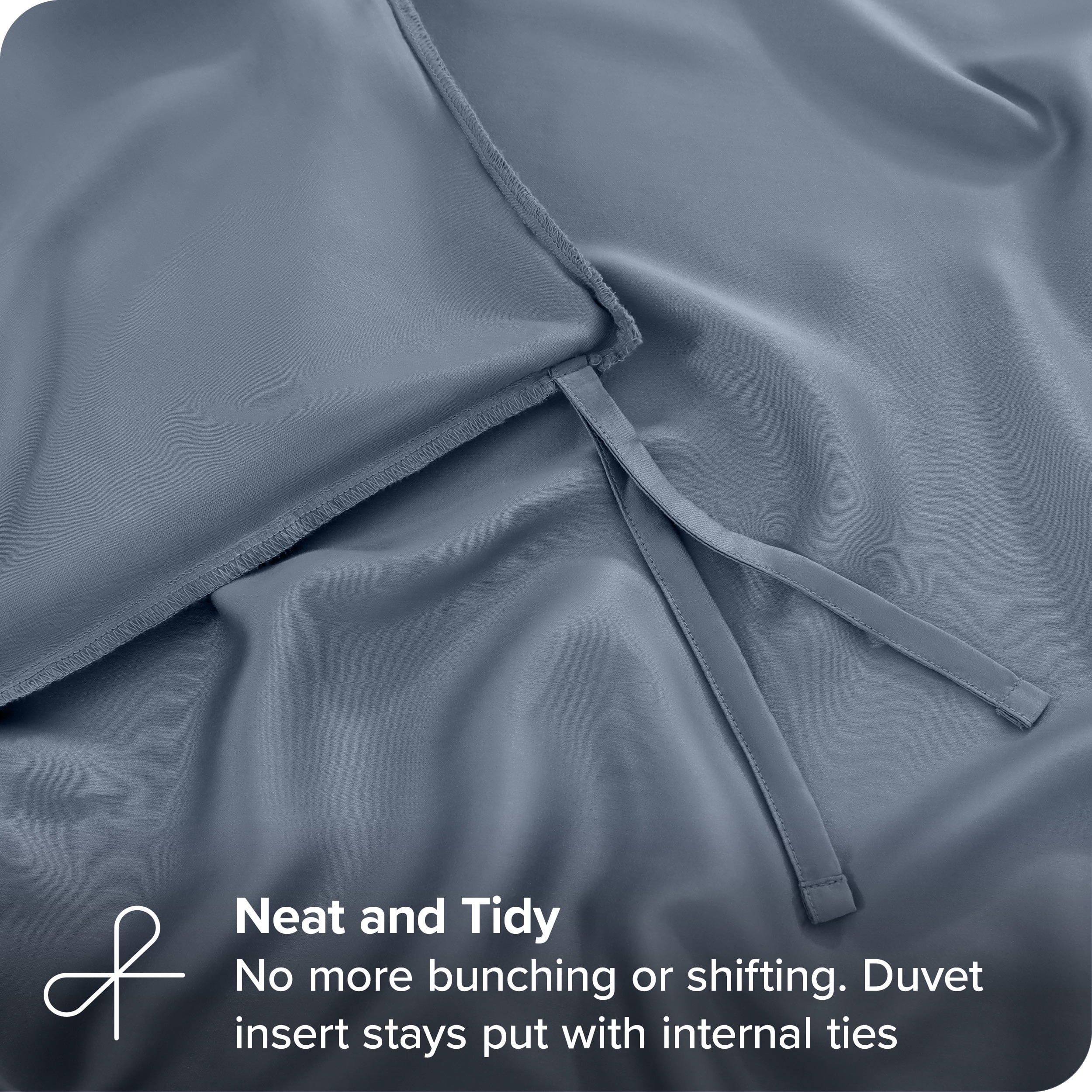 Bare Home TENCEL™ Duvet Cover Set - Lyocell derived from Eucalyptus -  Twin/Twin XL, Light Gray 